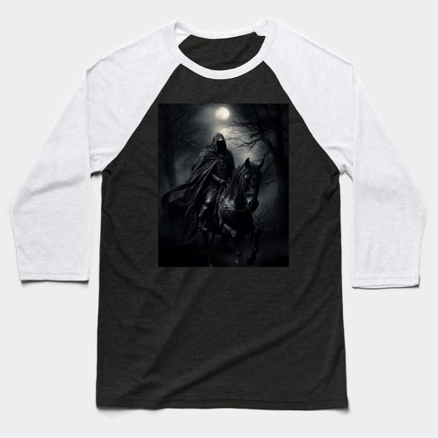 Dark Horseman 2 Baseball T-Shirt by Shibuz4.art